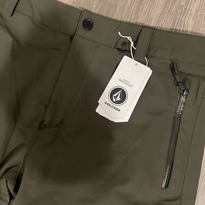 Volcom Men's Olive Pants